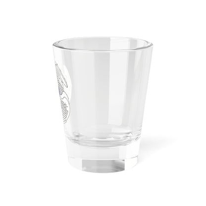 Verre à liqueur du 222e régiment d'aviation (armée américaine) 1,5 oz