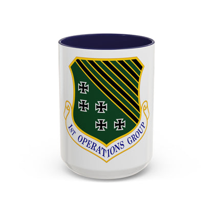 1 Operations Group ACC (U.S. Air Force) Accent Coffee Mug