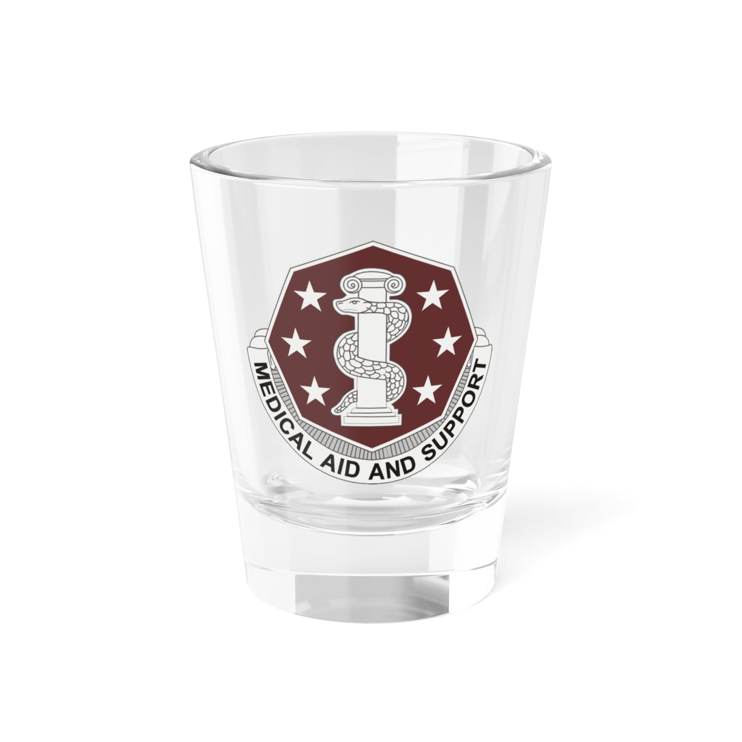 168 Medical Battalion (U.S. Army) Shot Glass 1.5oz