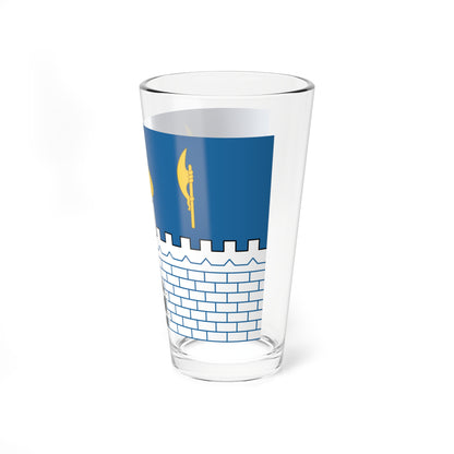 Flag of Sergiev Posad Moscow oblast (Russia) Pint Glass 16oz