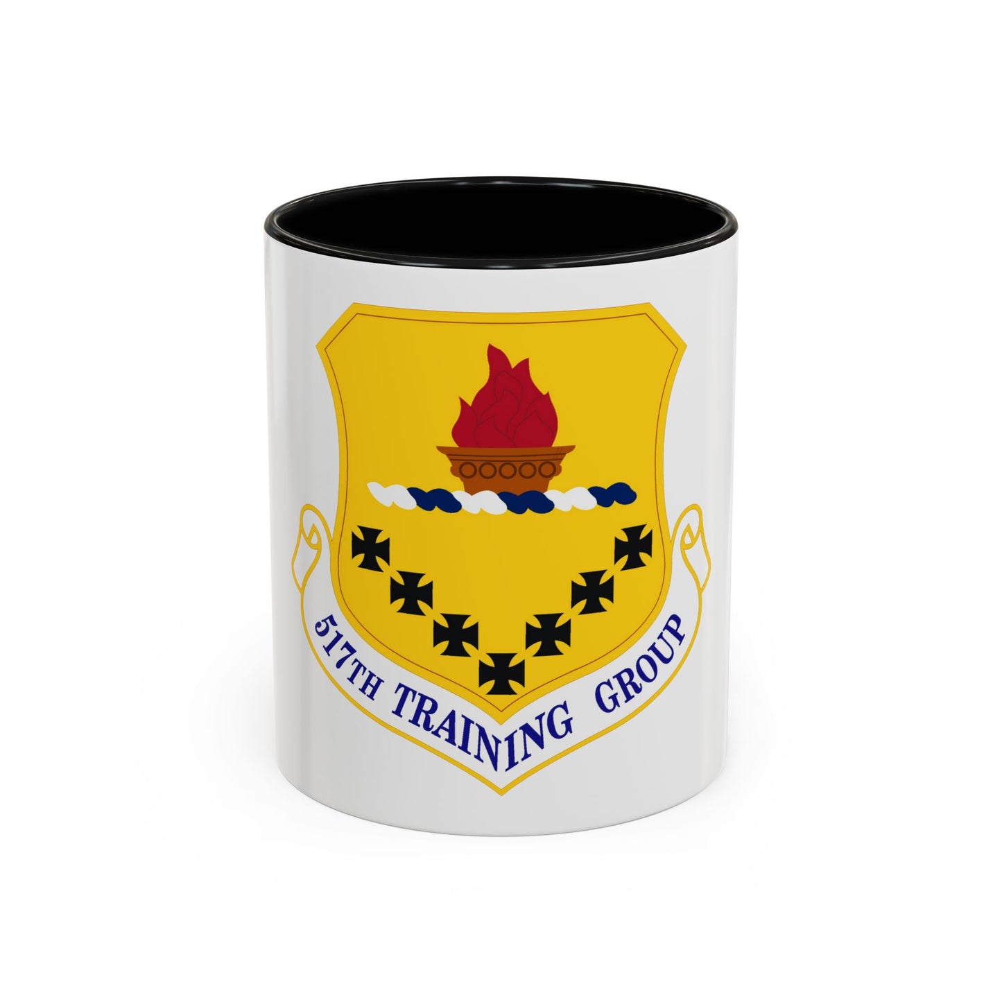 517 Training Group AETC (U.S. Air Force) Accent Coffee Mug