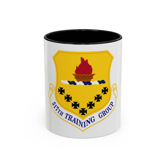 517 Training Group AETC (U.S. Air Force) Accent Coffee Mug