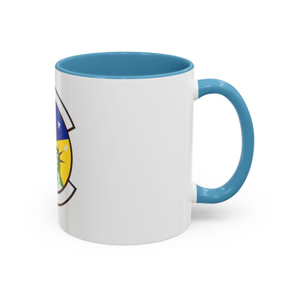 48 Healthcare Operations Squadron USAFE (U.S. Air Force) Accent Coffee Mug
