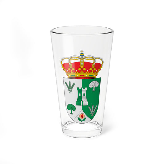 Escudo de Agrón Granada (Spain) (Coat of Arms) Pint Glass 16oz