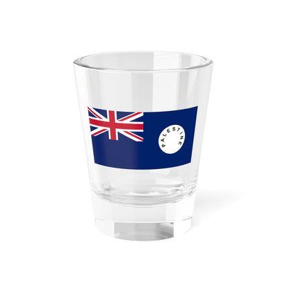 Ensign of the Palestine Mandate Customs and Postal Services 1929-1948 (Israel) Shot Glass 1.5oz