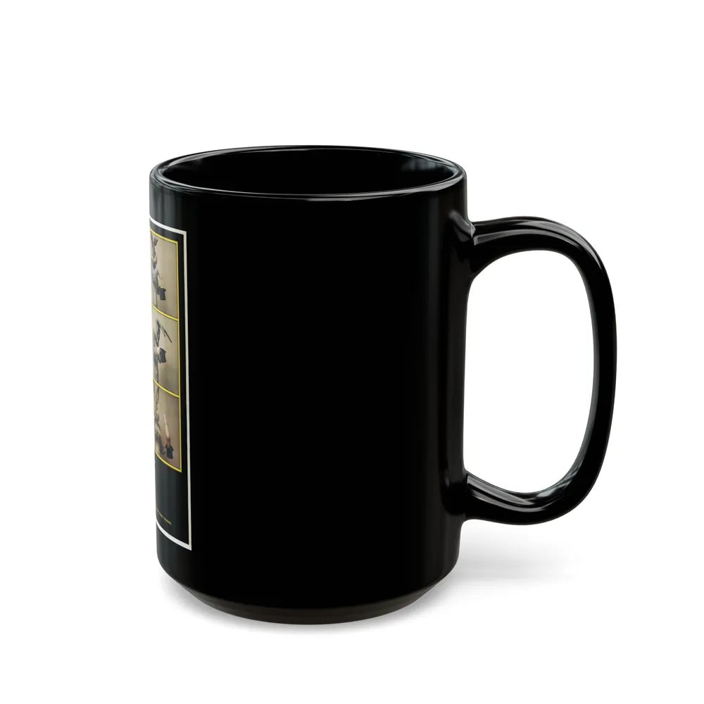 Badfinger 1974 (Music Poster) Black Coffee Mug-Go Mug Yourself