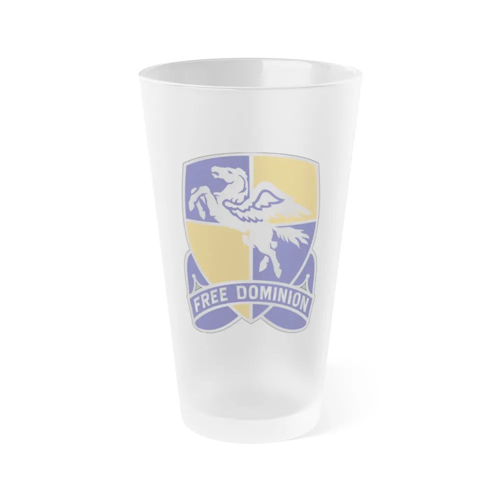 224th Aviation Regiment (U.S. Army) Frosted Pint Glass 16oz-Go Mug Yourself