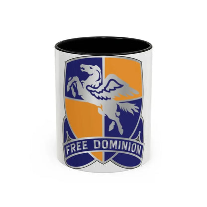 224th Aviation Regiment (U.S. Army) Accent Coffee Mug 11oz Black - Go Mug Yourself