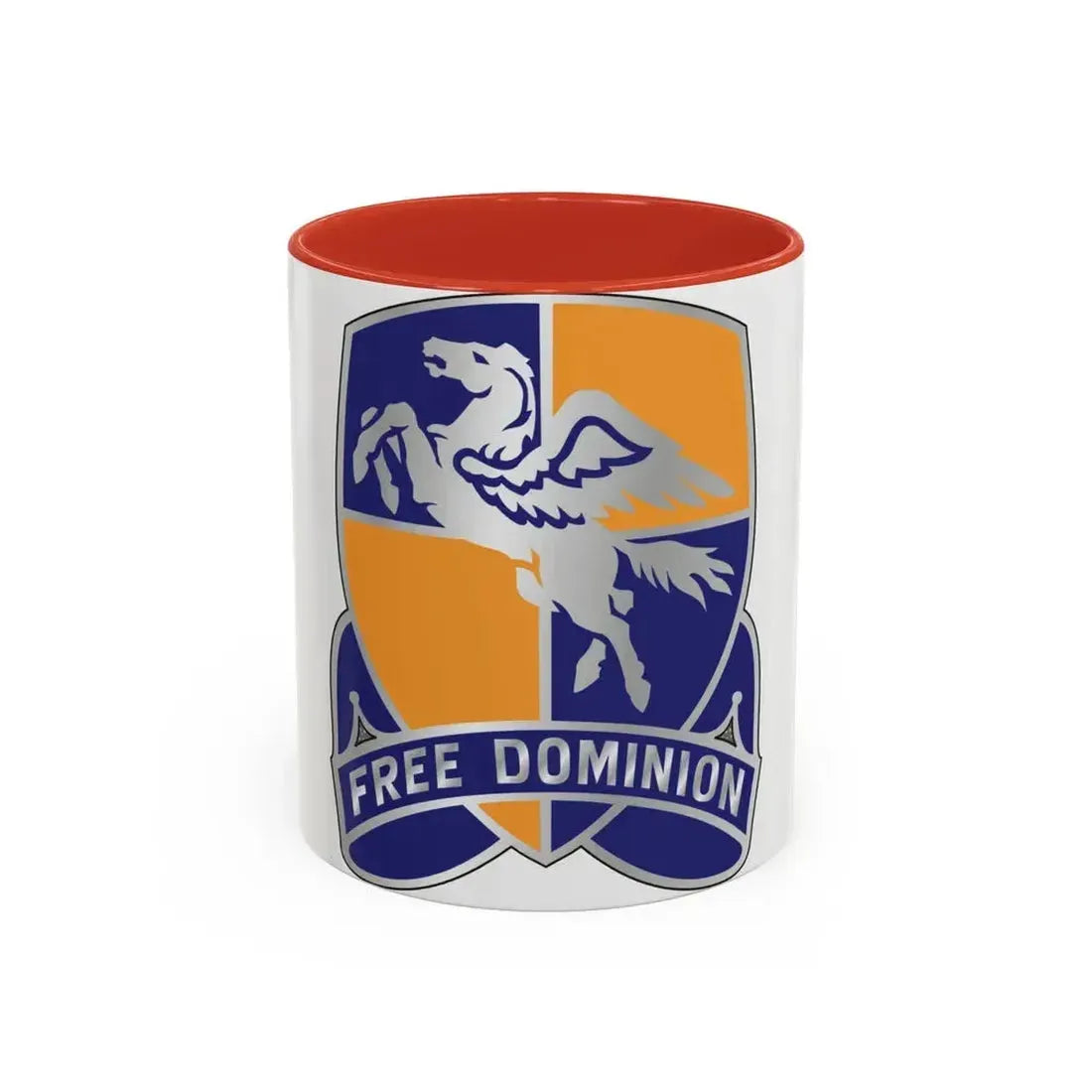 224th Aviation Regiment (U.S. Army) Accent Coffee Mug 11oz Red - Go Mug Yourself