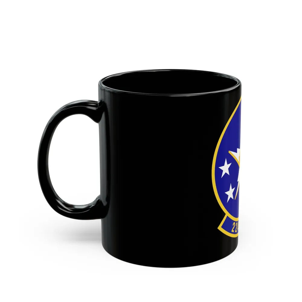 224th Joint Communications Support Squadron (U.S. Air Force) Black Coffee Mug-Go Mug Yourself