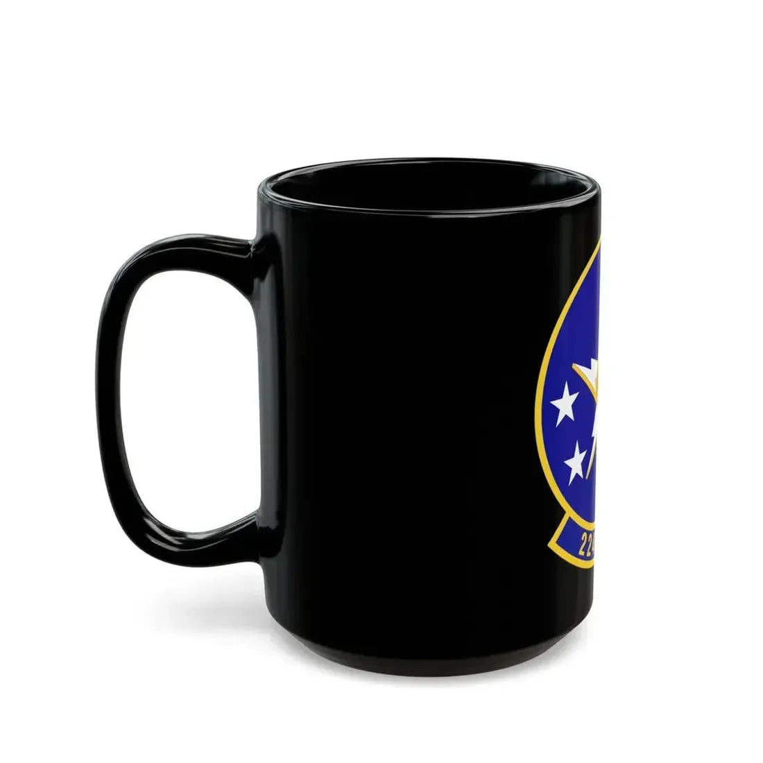 224th Joint Communications Support Squadron (U.S. Air Force) Black Coffee Mug - Go Mug Yourself