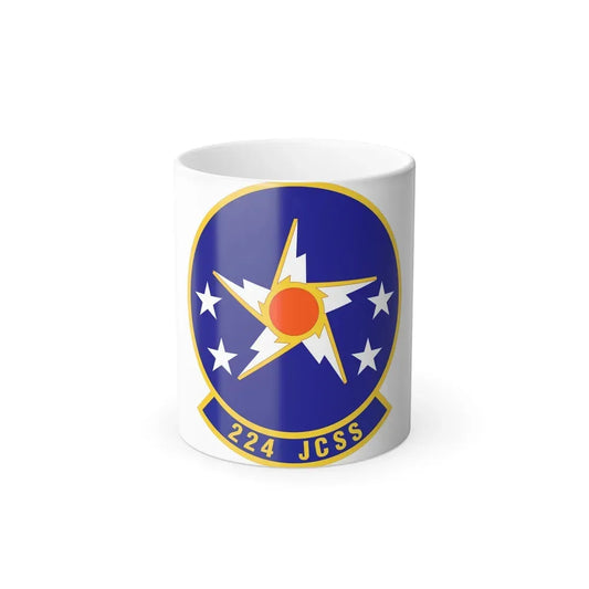 224th Joint Communications Support Squadron (U.S. Air Force) Color Changing Mug 11oz - Go Mug Yourself