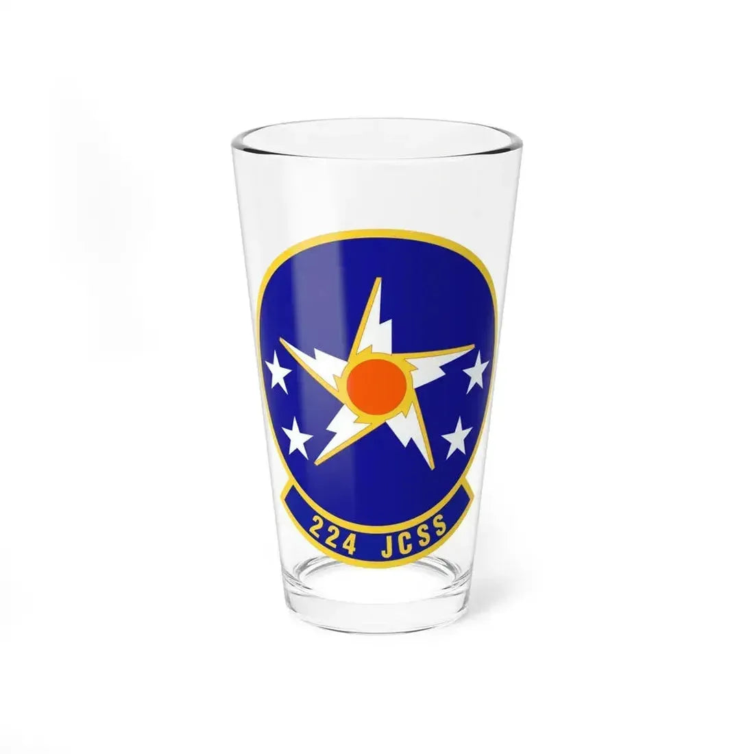 224th Joint Communications Support Squadron (U.S. Air Force) Pint Glass 16oz - Go Mug Yourself