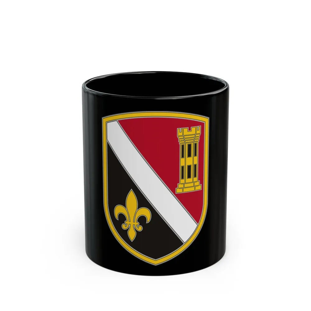 225 Engineer Brigade (U.S. Army) Black Coffee Mug-11oz-Go Mug Yourself