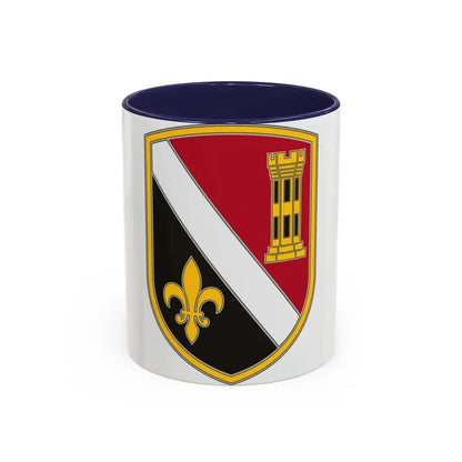 225 Engineer Brigade (U.S. Army) Accent Coffee Mug 11oz Navy - Go Mug Yourself