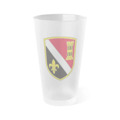 225 Engineer Brigade (U.S. Army) Frosted Pint Glass 16oz Default Title - Go Mug Yourself