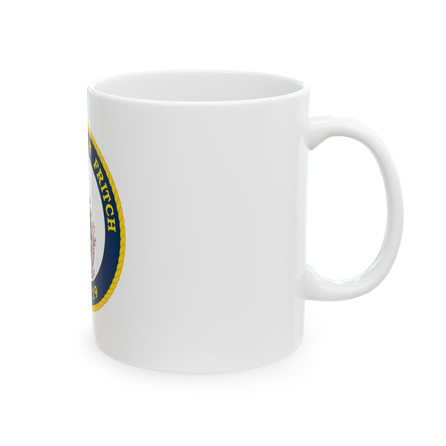 USCGC Rollin Fritch WPC 1119 (U.S. Coast Guard) White Coffee Mug
