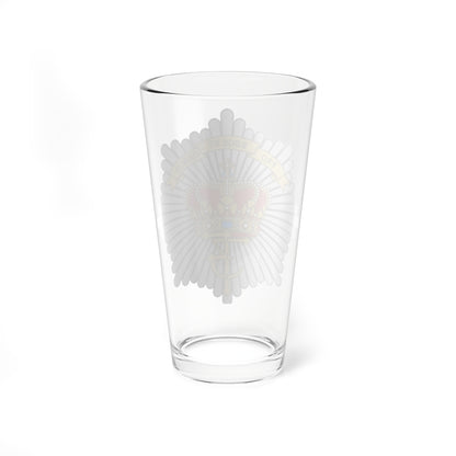 Emblem for the Danish Royal Life Guards (Denmark) (Coat of Arms) Pint Glass 16oz