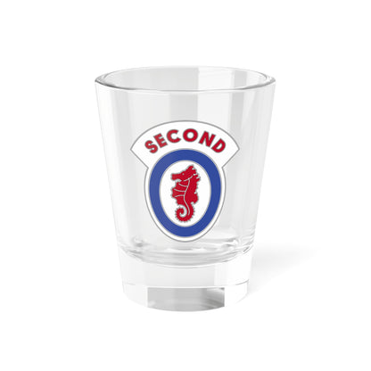 2 Engineer Brigade 3 (U.S. Army) Shot Glass 1.5oz