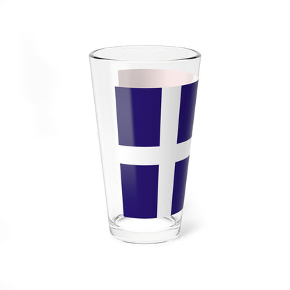 Flag of Gyor 1941 (Hungary) Pint Glass 16oz
