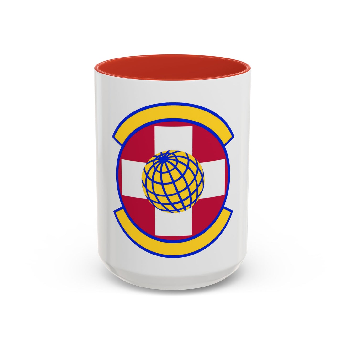 49 Healthcare Operations Squadron AETC (U.S. Air Force) Accent Coffee Mug
