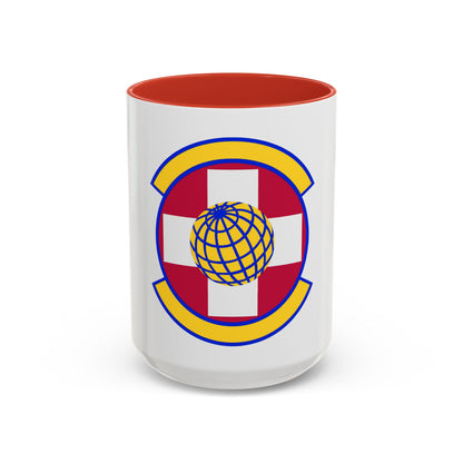49 Healthcare Operations Squadron AETC (U.S. Air Force) Accent Coffee Mug