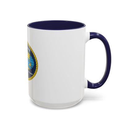 International Port Security Program USCG (U.S. Coast Guard) Accent Coffee Mug