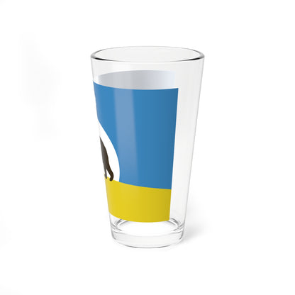 Flag of Lyantor (Russia) Pint Glass 16oz