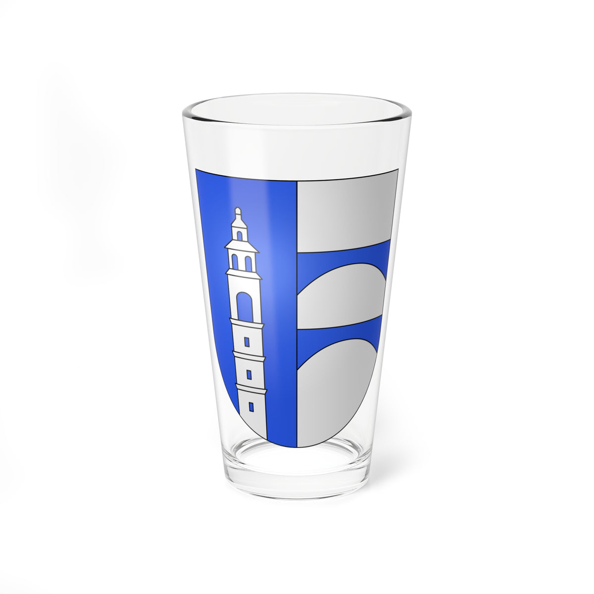 Intragna-coat of arms (Switzerland) (Coat of Arms) Pint Glass 16oz