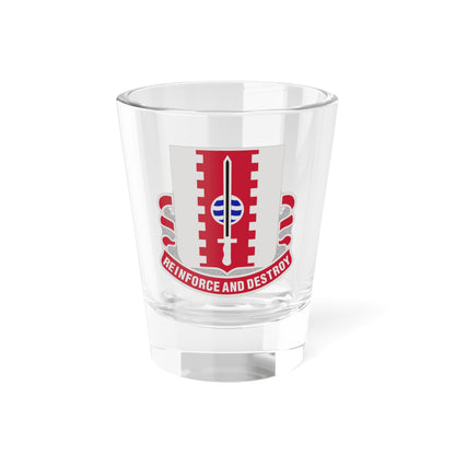 386 Engineer Battalion (U.S. Army) Shot Glass 1.5oz