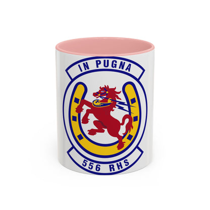 556th Red Horse Squadron (U.S. Air Force) Accent Coffee Mug