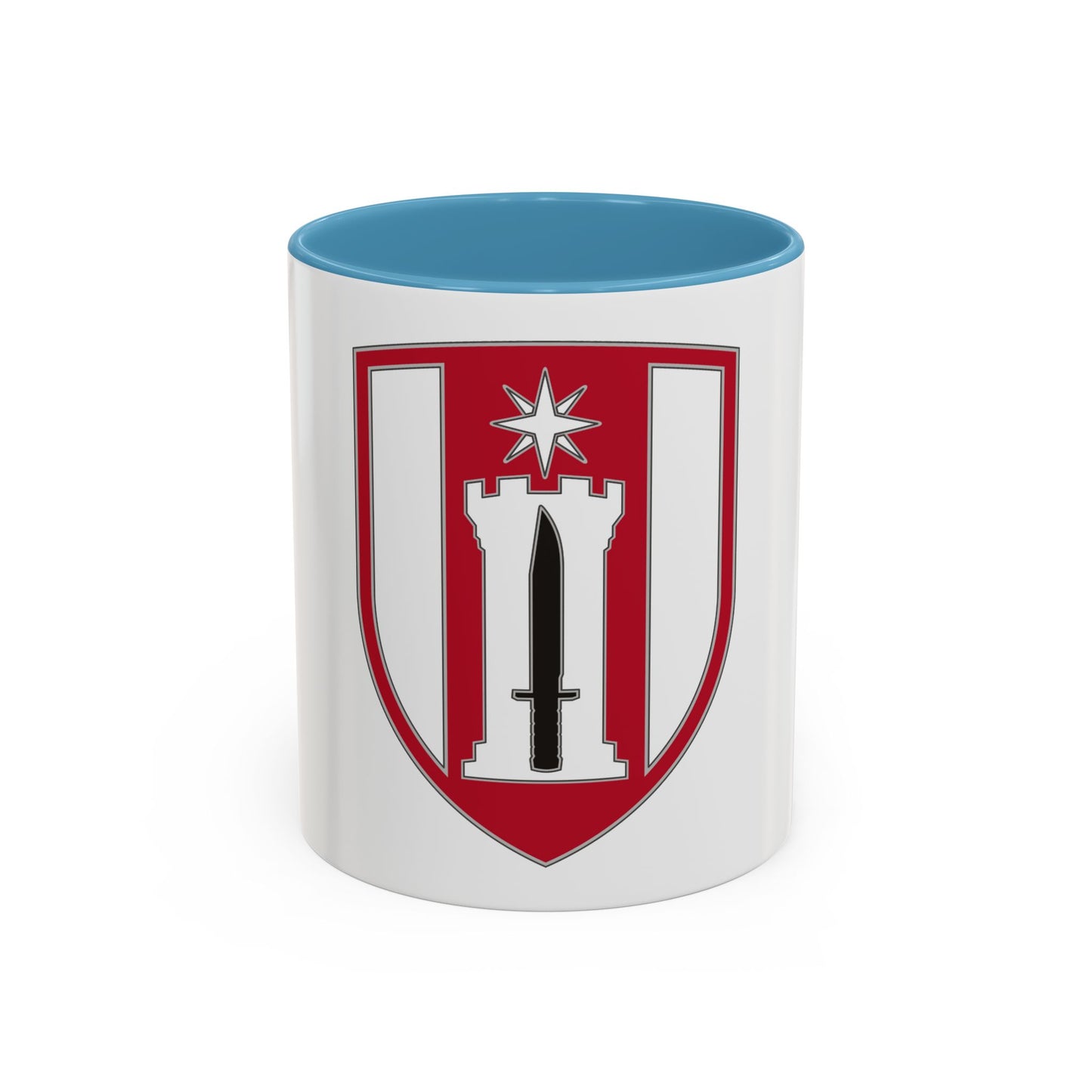 372 Engineer Brigade (U.S. Army) Accent Coffee Mug