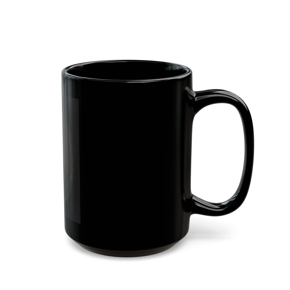 Unidentified Soldier In Pendant 001 (U.S. Civil War) Black Coffee Mug