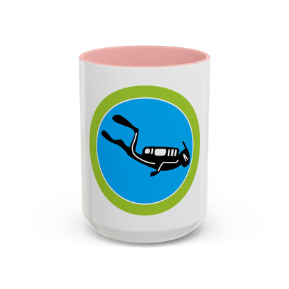 Scuba Diving (Boy Scout Merit Badge) Accent Coffee Mug