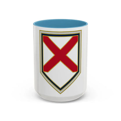 226 Maneuver Enhancement Brigade (U.S. Army) Accent Coffee Mug 15oz Light Blue - Go Mug Yourself