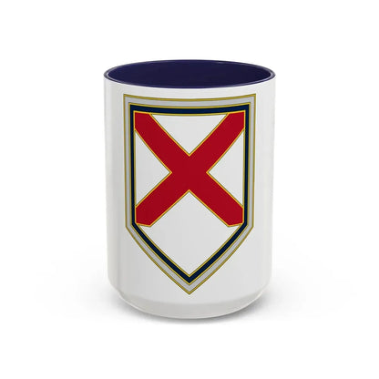 226 Maneuver Enhancement Brigade (U.S. Army) Accent Coffee Mug 15oz Navy - Go Mug Yourself