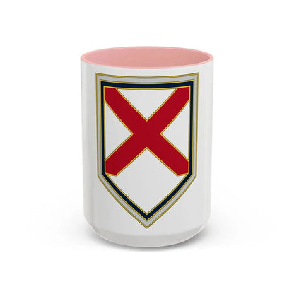 226 Maneuver Enhancement Brigade (U.S. Army) Accent Coffee Mug 15oz Pink - Go Mug Yourself