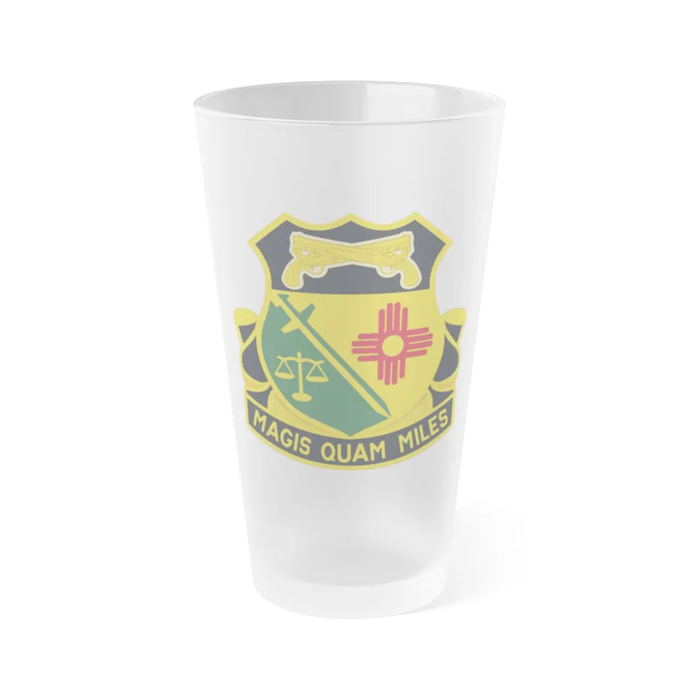 226 Military Police Battalion (U.S. Army) Frosted Pint Glass 16oz-Go Mug Yourself