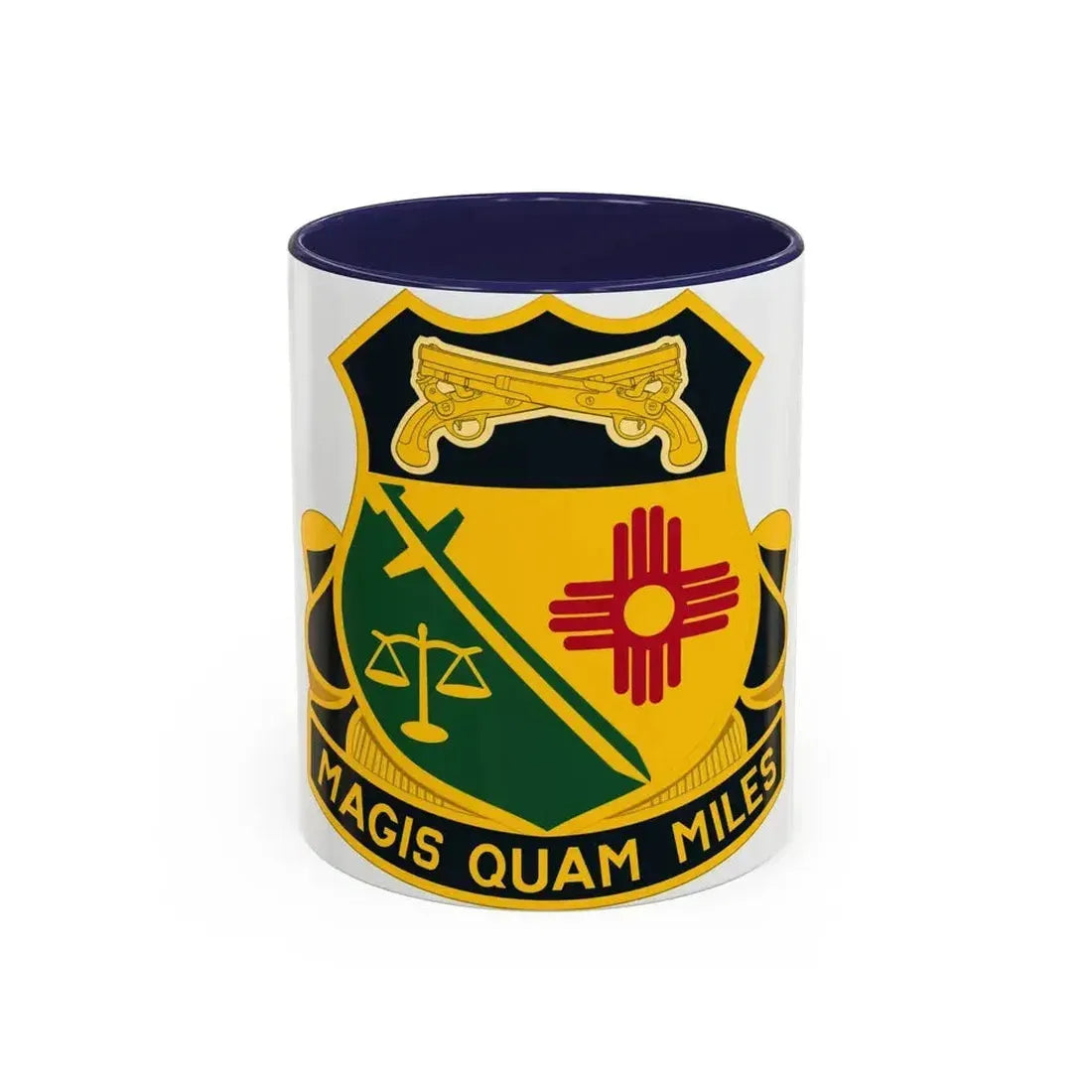 226 Military Police Battalion (U.S. Army) Accent Coffee Mug 11oz Navy - Go Mug Yourself