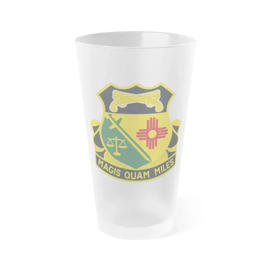 226 Military Police Battalion (U.S. Army) Frosted Pint Glass 16oz Default Title - Go Mug Yourself
