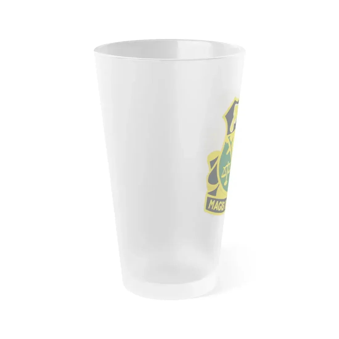 226 Military Police Battalion (U.S. Army) Frosted Pint Glass 16oz - Go Mug Yourself
