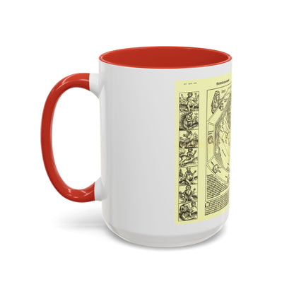 Chronicon Nurembergense Map (1493) (Map) Accent Coffee Mug