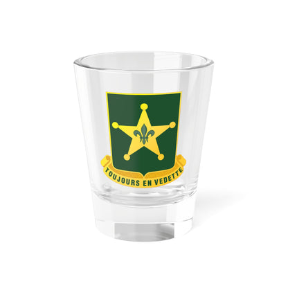 Verre à liqueur du bataillon de police militaire 387 (armée américaine) 1,5 oz