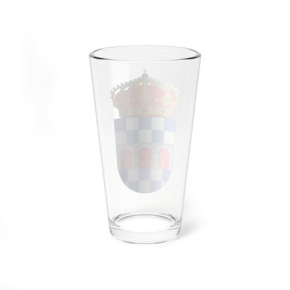 Escudo de Abadía (Spain) (Coat of Arms) Pint Glass 16oz