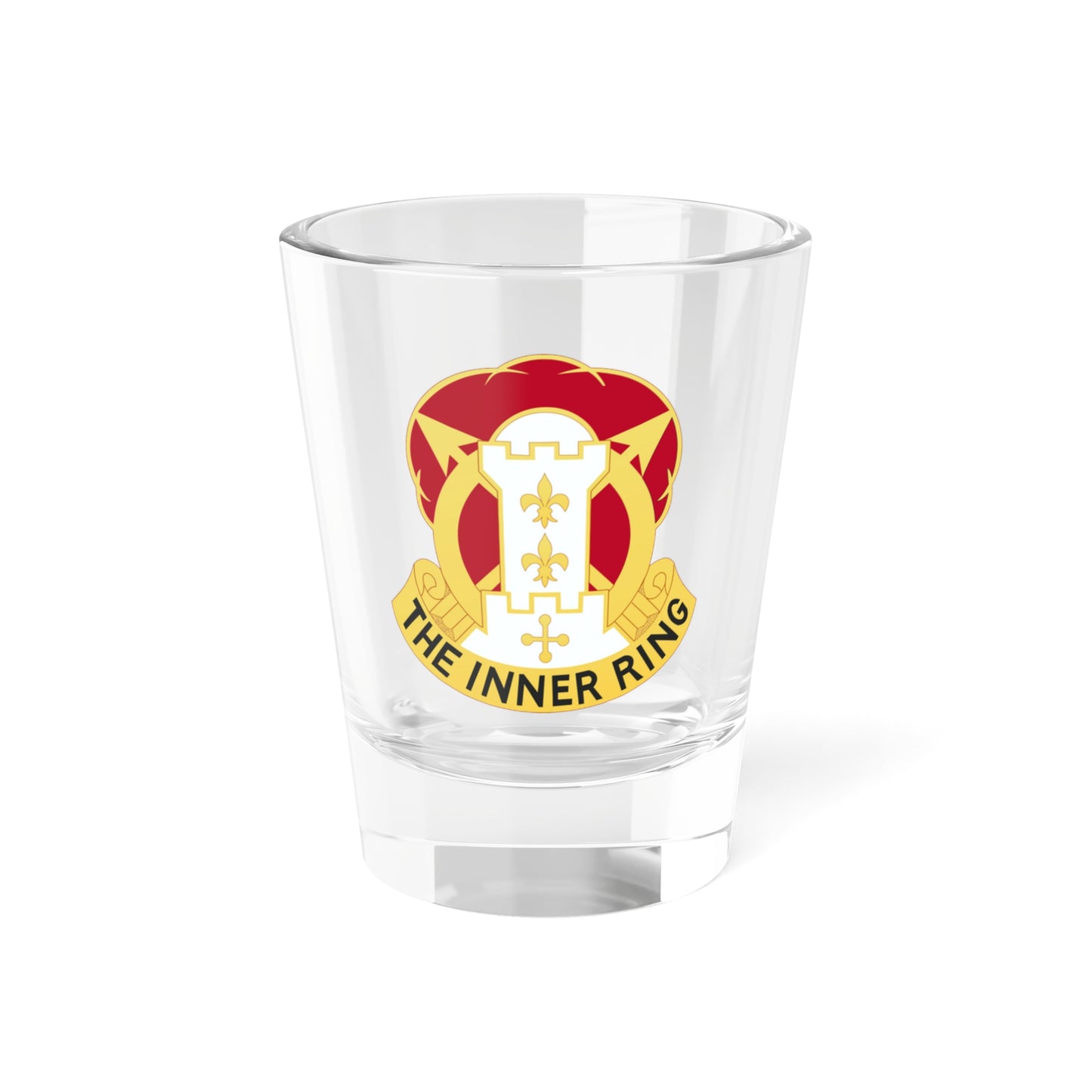 Verre à liqueur du 17e groupe d'artillerie (armée américaine) 1,5 oz