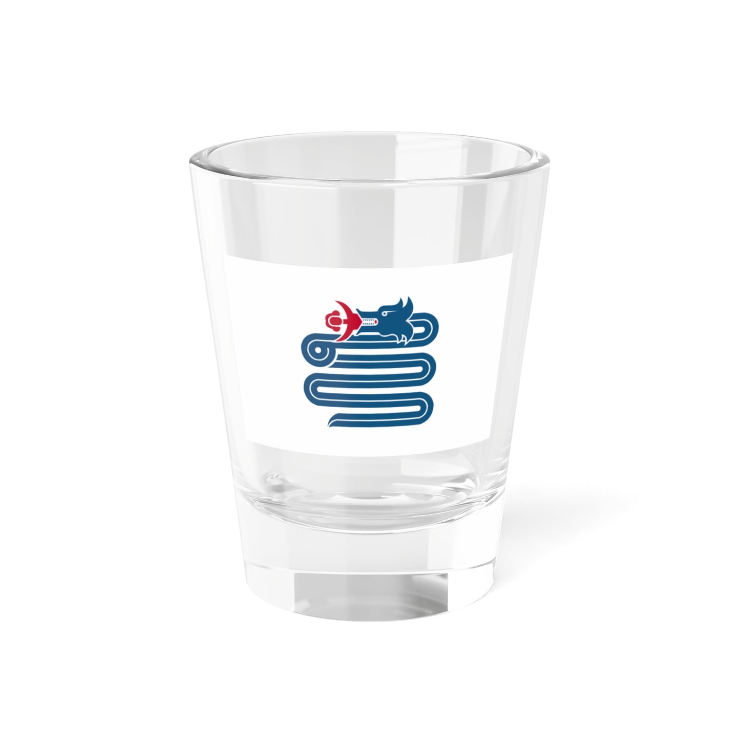 Flag of the Lordship of Milan (Italy) (Coat of Arms) Shot Glass 1.5oz