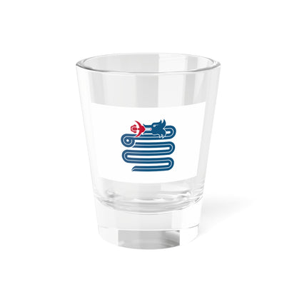 Flag of the Lordship of Milan (Italy) (Coat of Arms) Shot Glass 1.5oz