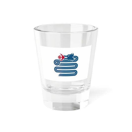 Flag of the Lordship of Milan (Italy) (Coat of Arms) Shot Glass 1.5oz