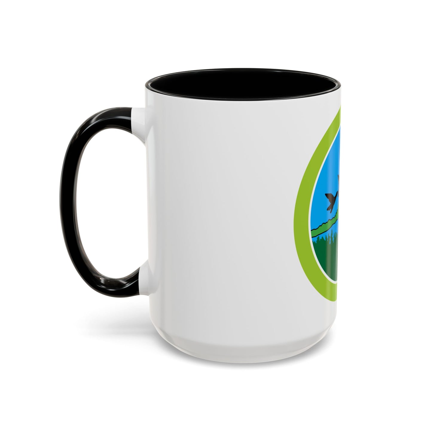 Fish and Wildlife Management (Boy Scout Merit Badge) Accent Coffee Mug