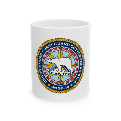 USCGC Polar Star WAGB 10 (U.S. Coast Guard) White Coffee Mug